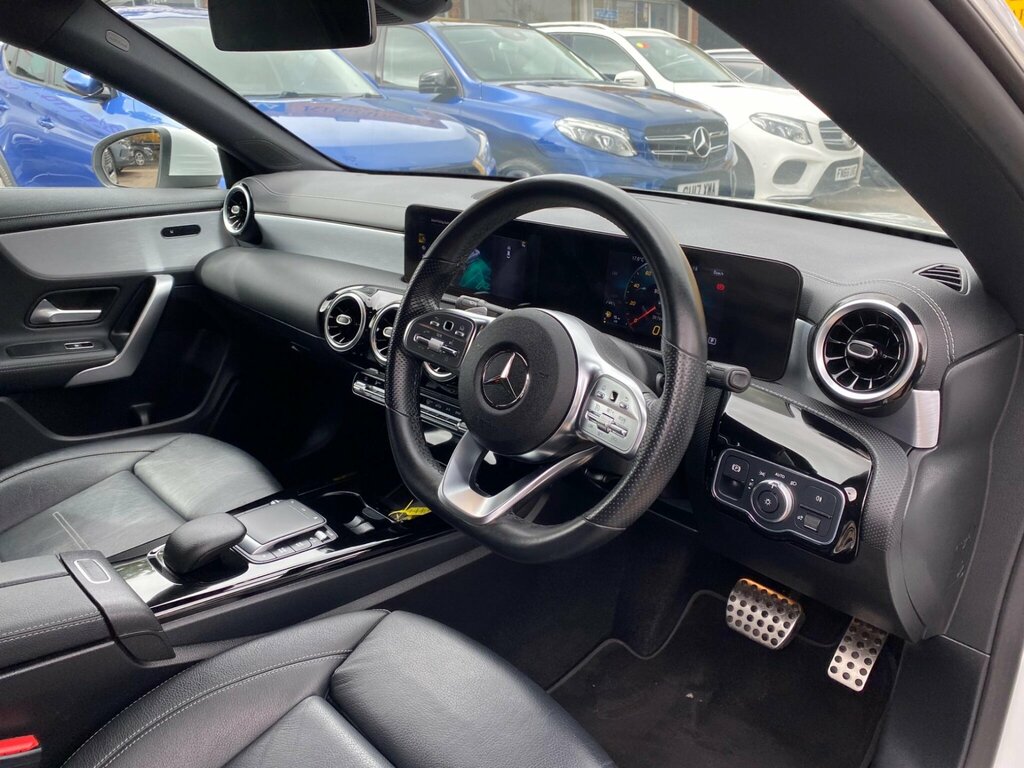 Mercedes-Benz CLA Class 220D Amg Line Coupe Silver #18