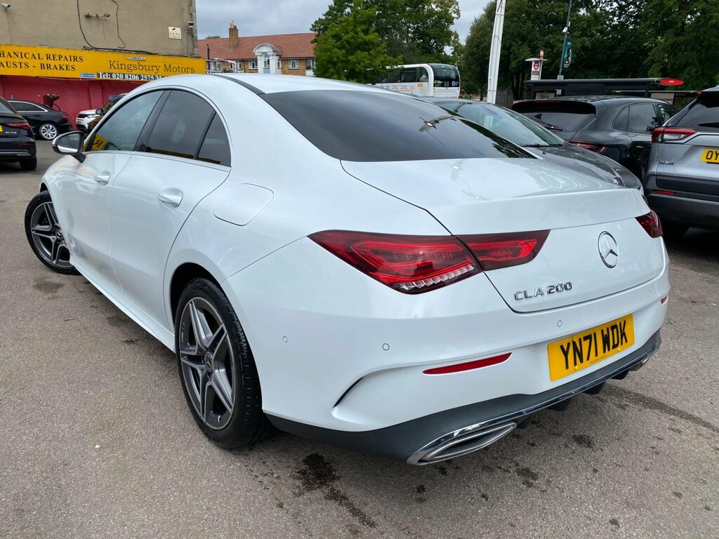 Mercedes-Benz CLA Class 220D Amg Line Coupe Silver #14