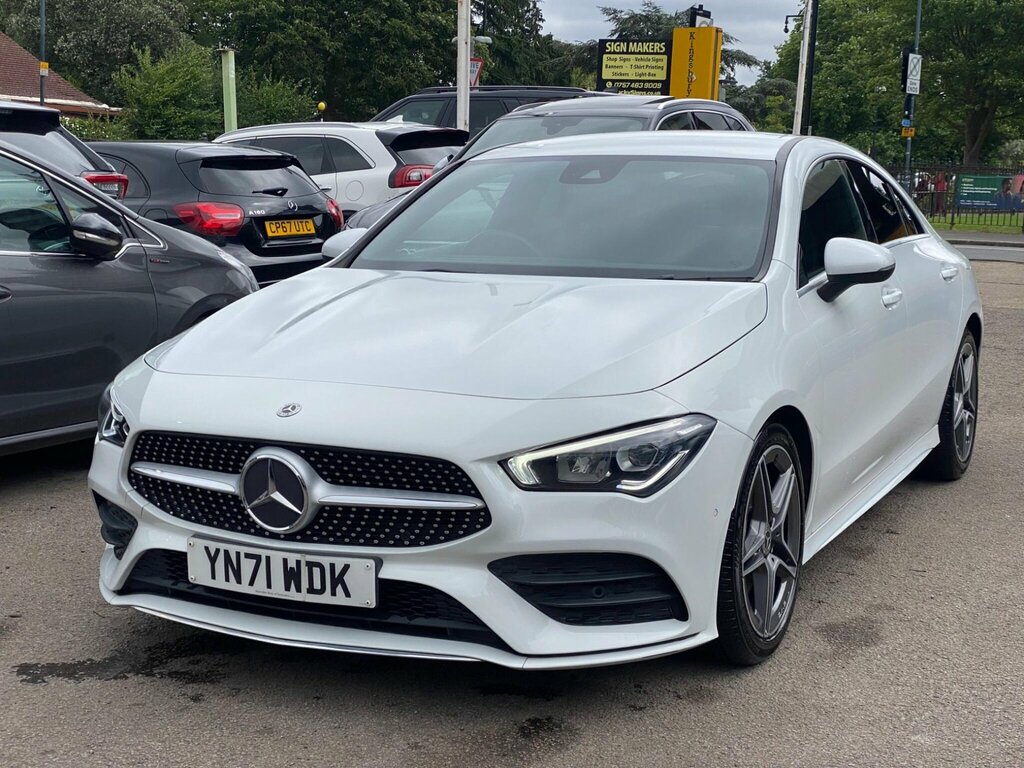 Mercedes-Benz CLA Class 1.3 Cla200 Amg Line Coupe 7G-dct Euro 6 Ss White #6