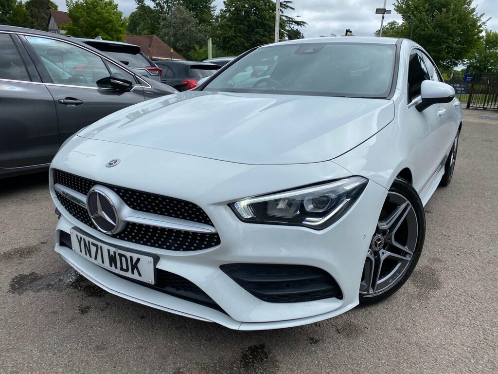 Mercedes-Benz CLA Class 220D Amg Line Coupe Silver #8