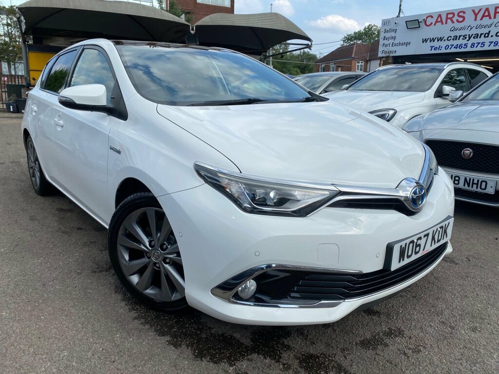 Toyota Auris 1.8 Vvt-h Excel Cvt Euro 6 Ss Safety Sense White #4
