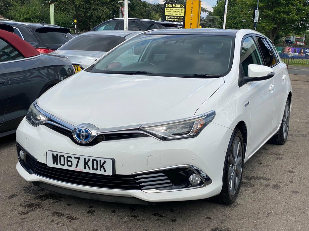Toyota Auris 1.8 Vvt-h Excel Cvt Euro 6 Ss Safety Sense White #6