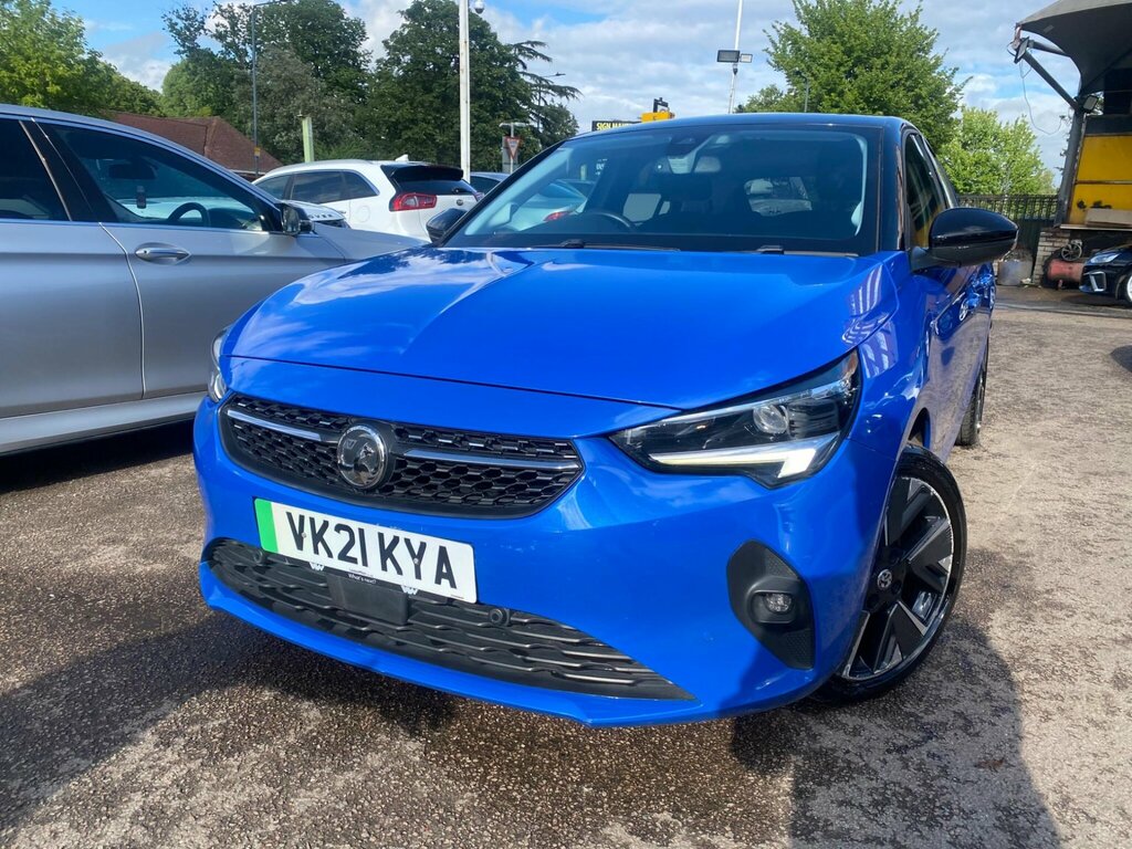 Vauxhall Corsa-e 50Kwh Elite Nav Premium 7.4Kw Charger Blue #6