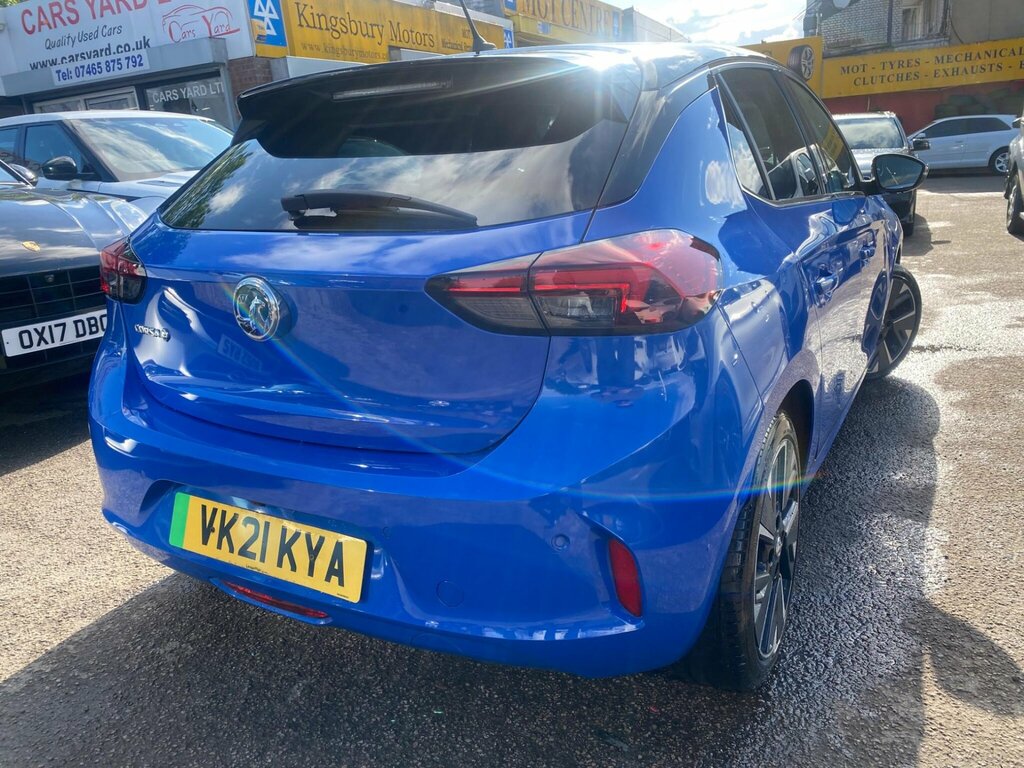 Vauxhall Corsa-e Elite Nav Premium Ev Blue #9