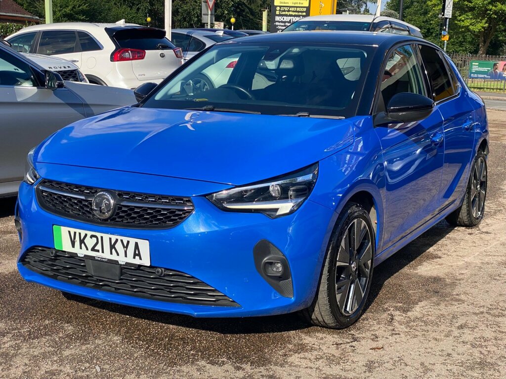 Vauxhall Corsa-e 50Kwh Elite Nav Premium 7.4Kw Charger Blue #5