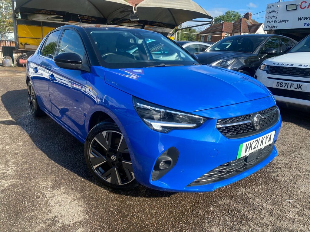 Vauxhall Corsa-e 50Kwh Elite Nav Premium 7.4Kw Charger Blue #2
