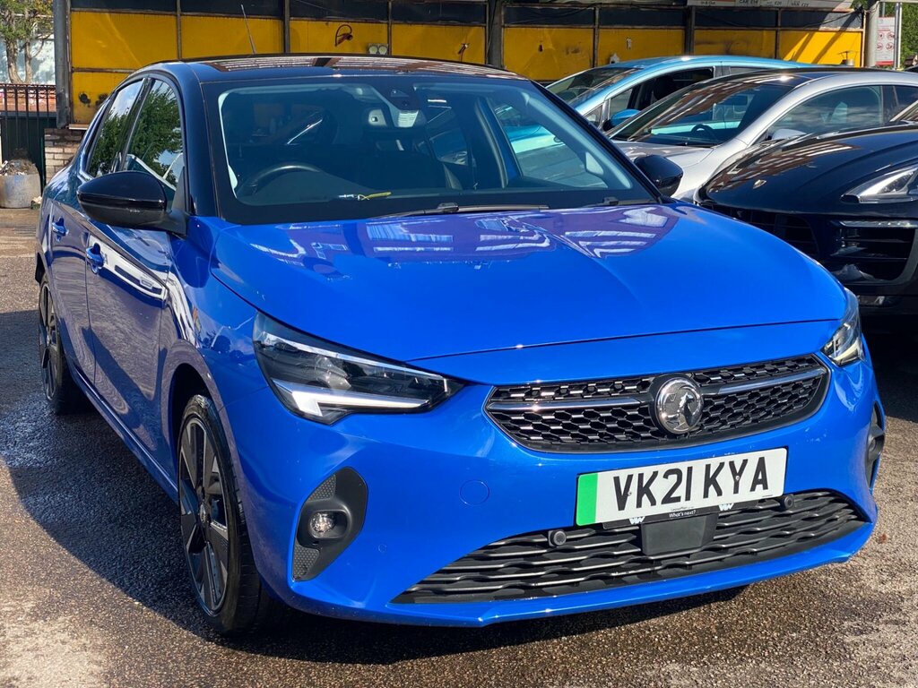 Vauxhall Corsa-e 50Kwh Elite Nav Premium 7.4Kw Charger Blue #4