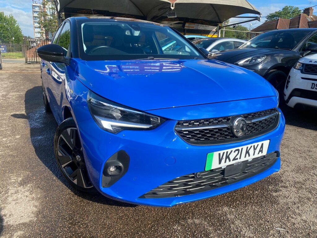 Vauxhall Corsa-e 50Kwh Elite Nav Premium 7.4Kw Charger Blue