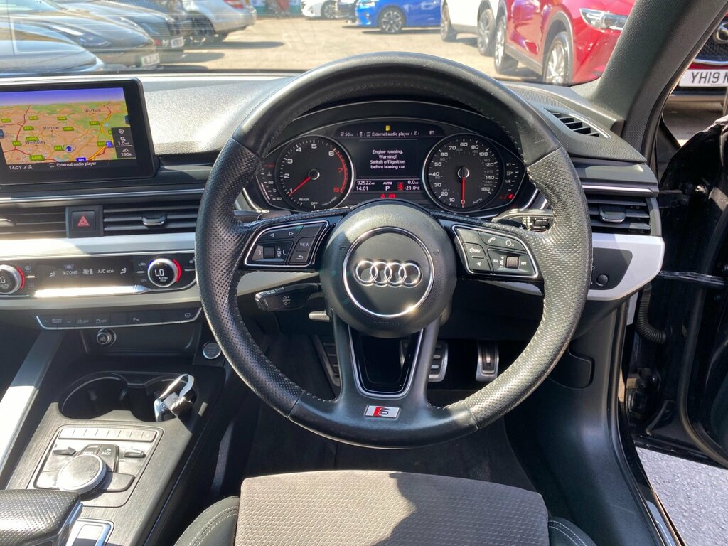 Audi A4 Saloon 2.0 Tdi Black Edition S Tronic Euro 6 Ss Black #19