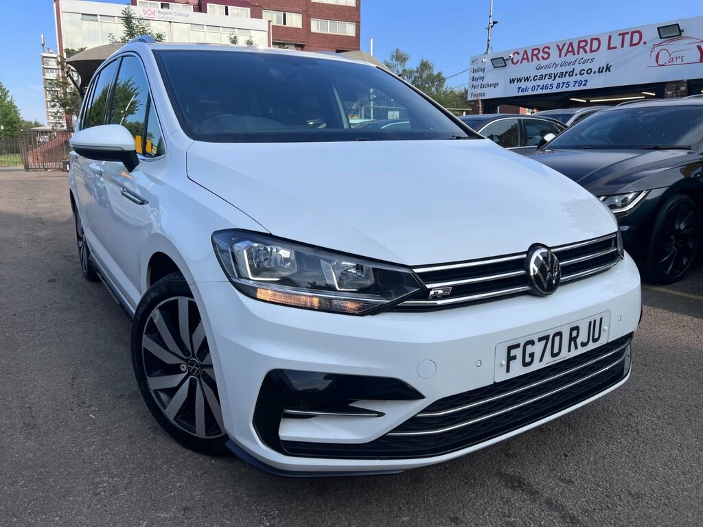 Volkswagen Touran 1.5 Tsi Evo R-line Mpv Dsg Euro 6 Ss White #4