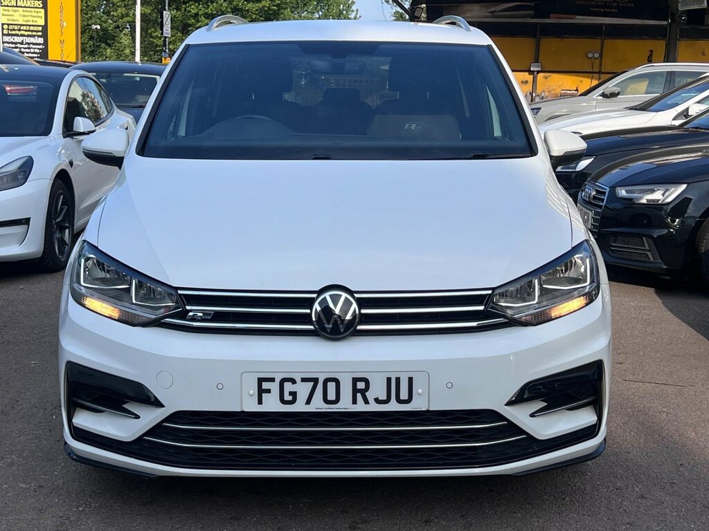 Volkswagen Touran 1.5 Tsi Evo R-line Mpv Dsg Euro 6 Ss White #3