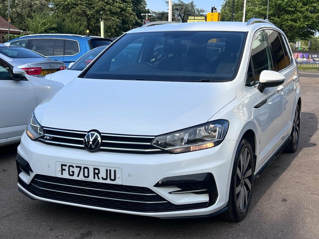 Volkswagen Touran 1.5 Tsi Evo R-line Mpv Dsg Euro 6 Ss White #6