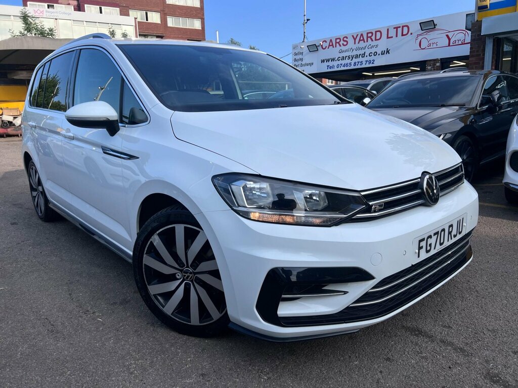 Volkswagen Touran 1.5 Tsi Evo R-line Mpv Dsg Euro 6 Ss White #5