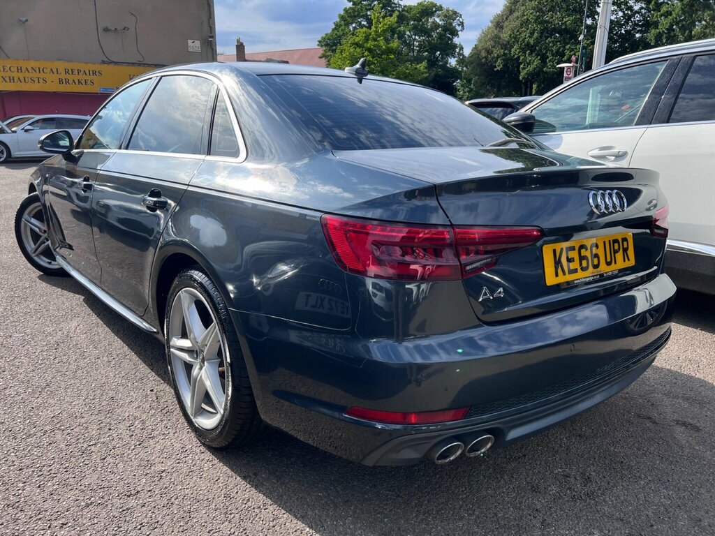 Audi A4 Saloon 2.0 Tdi S Line S Tronic Quattro Euro 6 Ss Silver #14