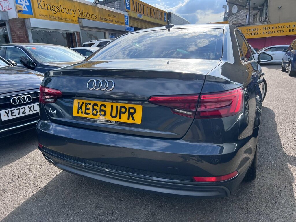 Audi A4 Saloon 2.0 Tdi S Line S Tronic Quattro Euro 6 Ss Silver #11