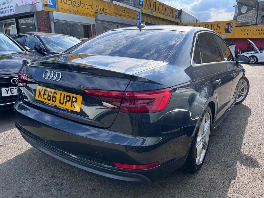 Audi A4 Saloon 2.0 Tdi S Line S Tronic Quattro Euro 6 Ss Silver #10