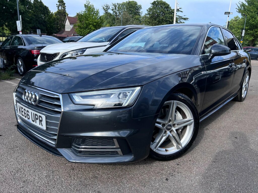 Audi A4 Saloon 2.0 Tdi S Line S Tronic Quattro Euro 6 Ss Silver #7