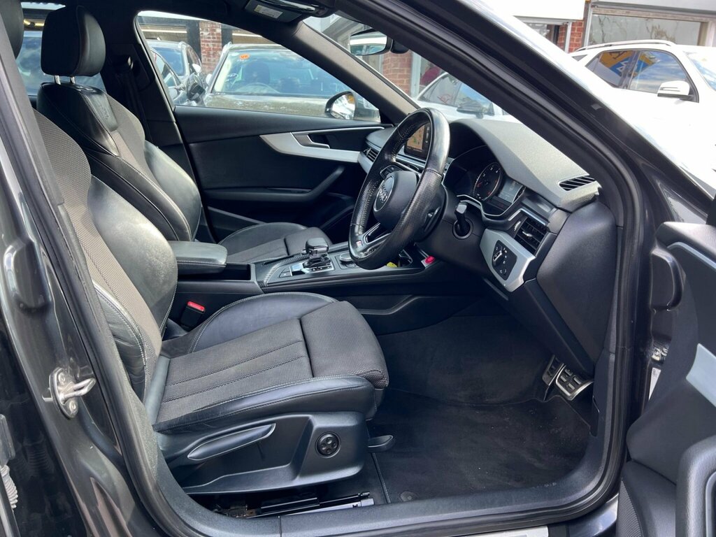 Audi A4 Saloon 2.0 Tdi S Line S Tronic Quattro Euro 6 Ss Silver #17
