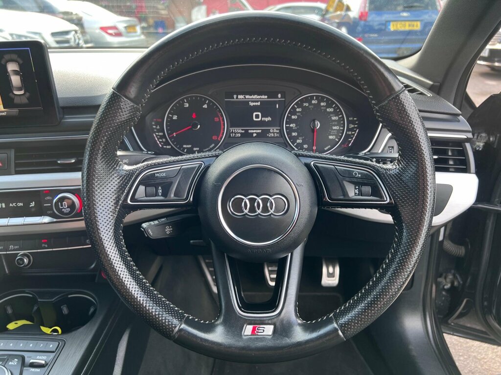 Audi A4 Saloon 2.0 Tdi S Line S Tronic Quattro Euro 6 Ss Silver #19
