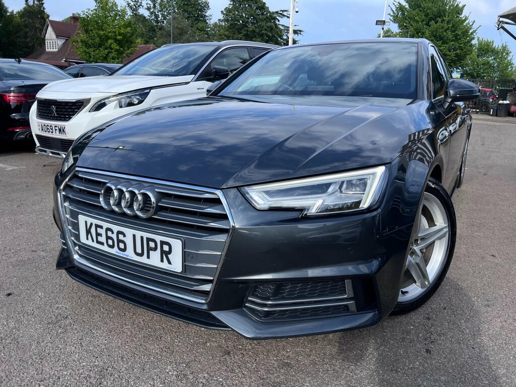 Audi A4 Saloon 2.0 Tdi S Line S Tronic Quattro Euro 6 Ss Silver #8