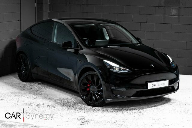 Tesla Model Y Motor Performance Suv MM72YYK Black #3