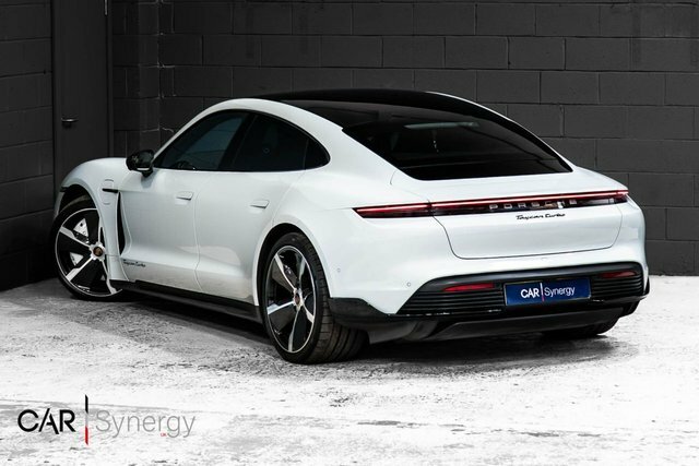 Porsche Taycan Plus 93.4Kwh Turbo Saloon White #3