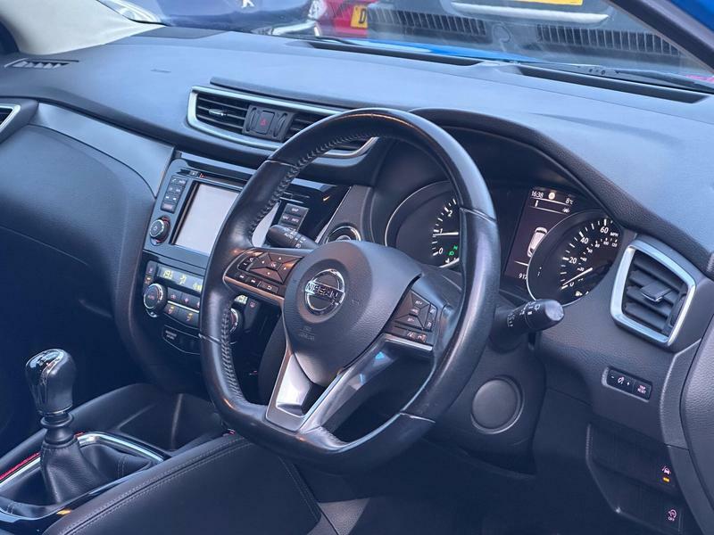 Nissan Qashqai 1.2 Dig-t N-connecta Euro 6 S S Blue #3
