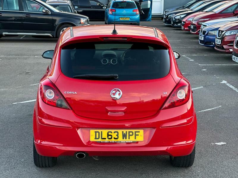 Vauxhall Corsa 1.4 16V Sri Euro 5 Red #6