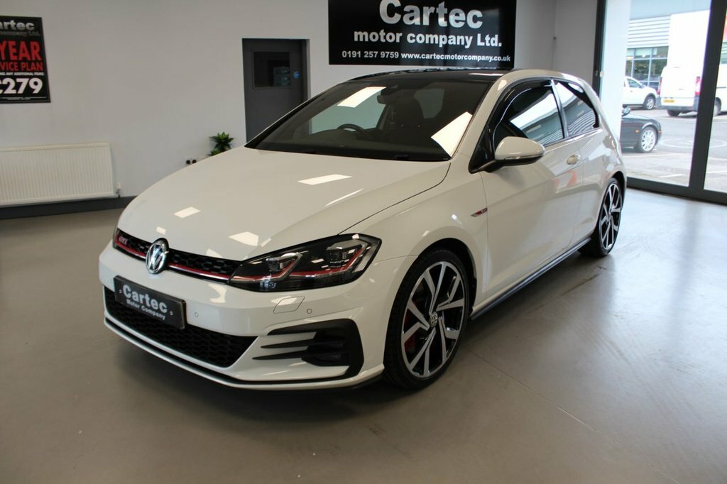 Volkswagen Golf 2L Gti Performance SW68TZN White #4