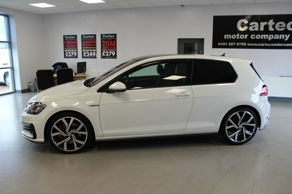 Volkswagen Golf 2L Gti Performance SW68TZN White #6