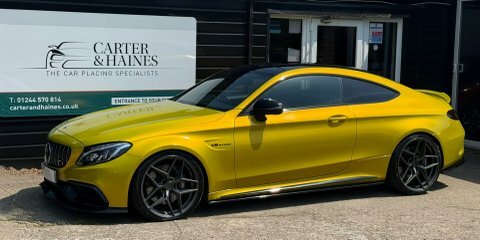 Mercedes-Benz C Class Coupe Black