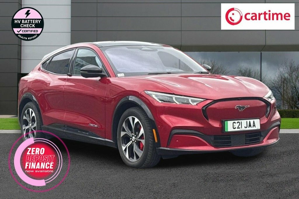 Ford Mustang Mach-E Suv Red