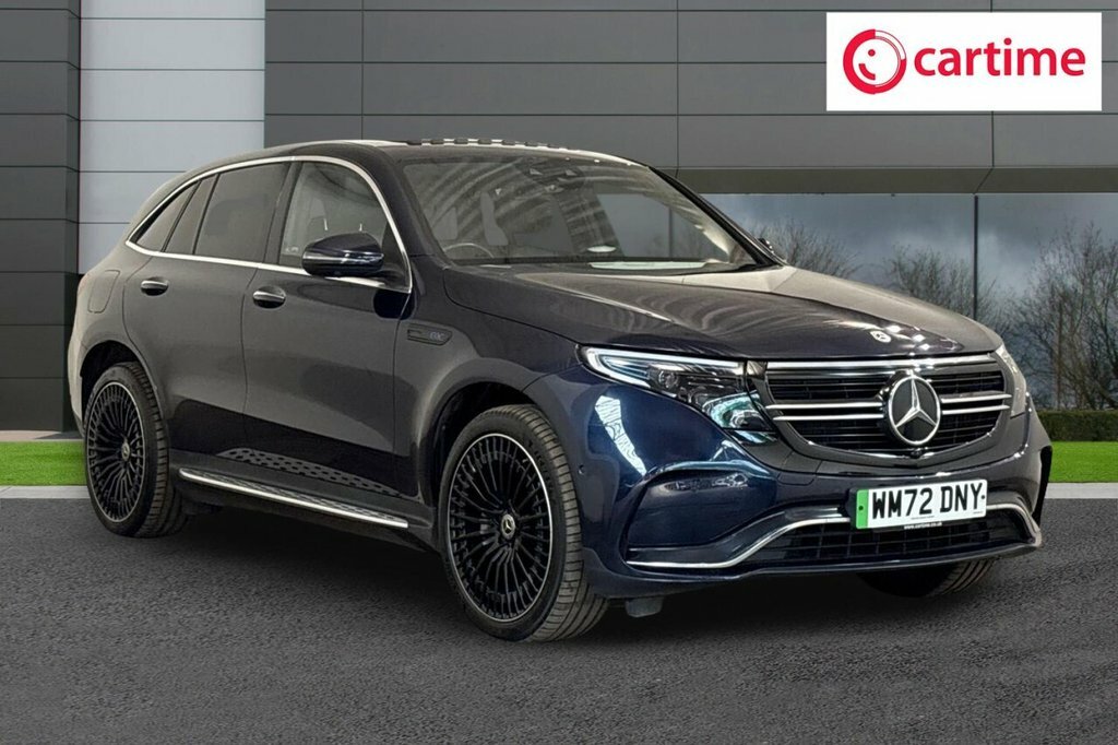 Mercedes-Benz EQC Suv Blue