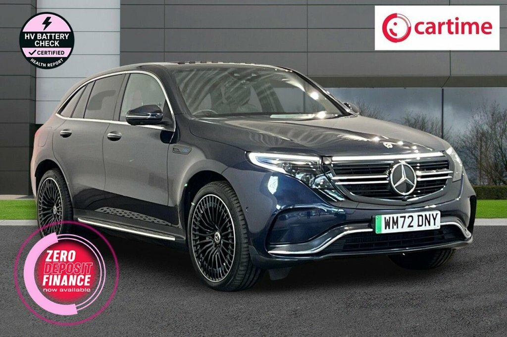 Mercedes-Benz EQC Suv Blue