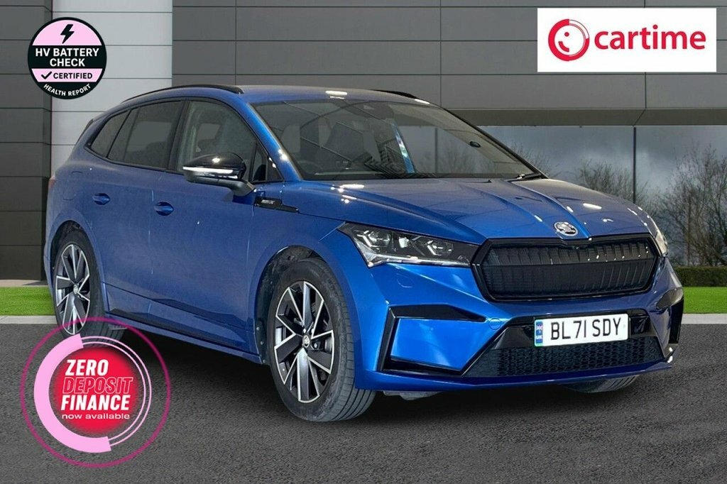 Skoda ENYAQ Suv Blue