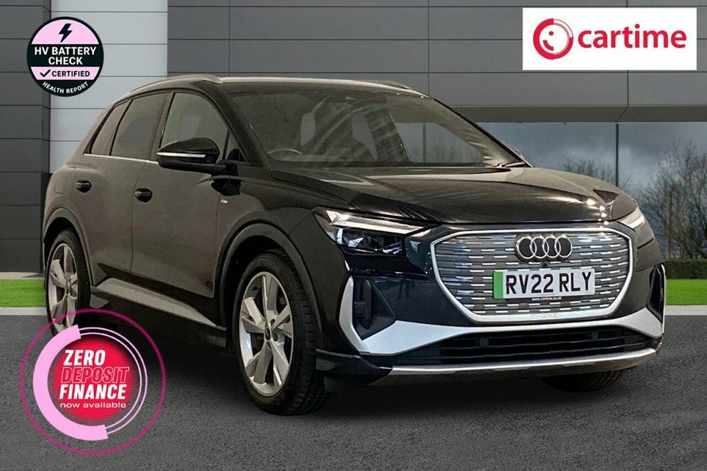Audi Q4 E Tron Suv Black