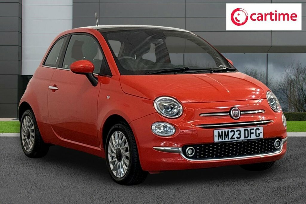 Fiat 500 Hatchback Orange