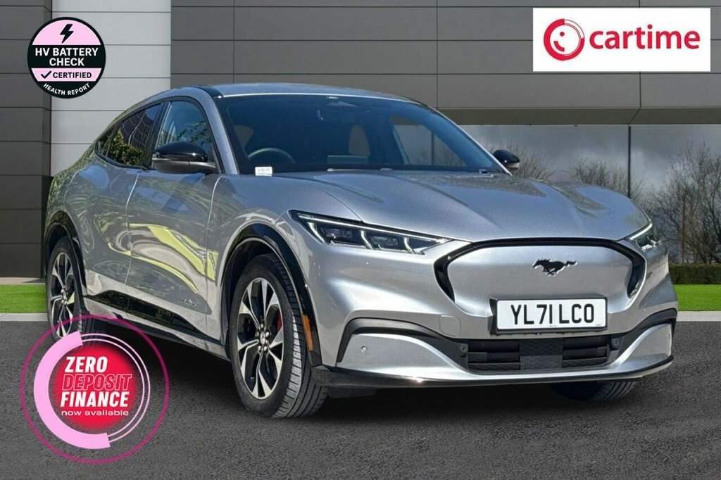 Ford Mustang Mach-E Suv Silver