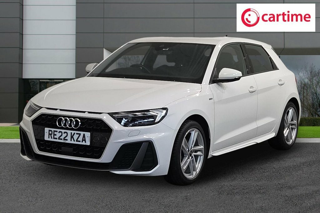 Audi A1 1L S Line RE22KZA White #6