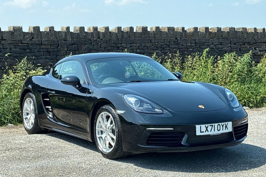 Porsche 718 Cayman Coupe Black
