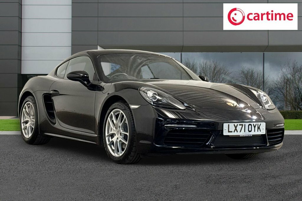 Porsche 718 Cayman Coupe Black