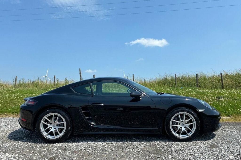 Porsche 718 Cayman Coupe Black #5