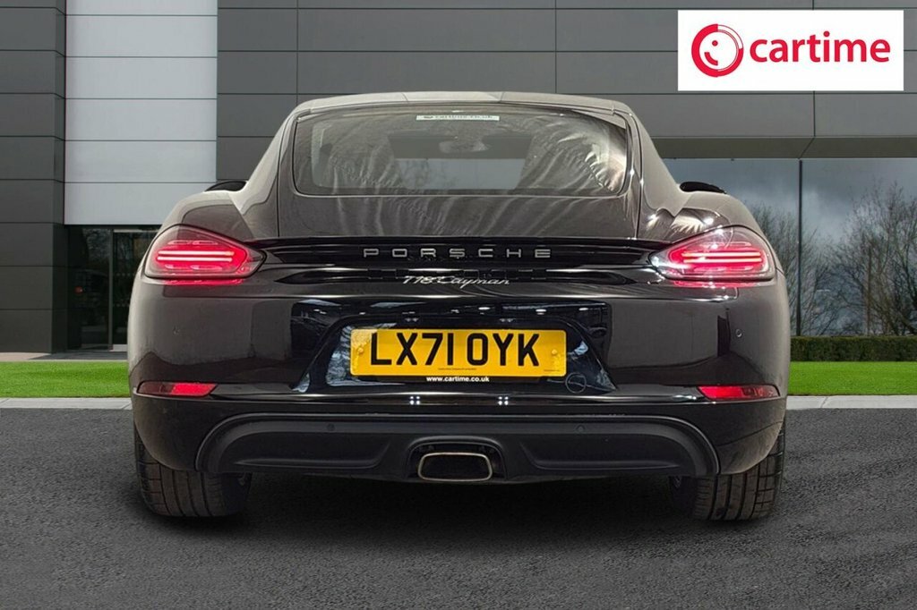 Porsche 718 Cayman Coupe Black #5