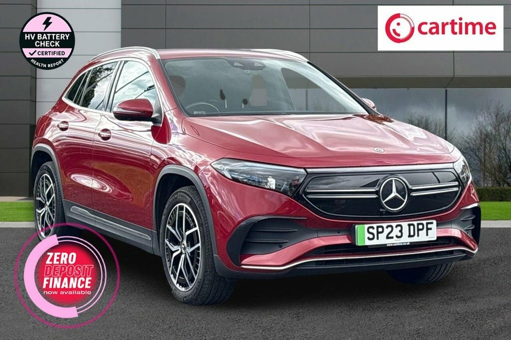 Mercedes-Benz EQA Suv Red