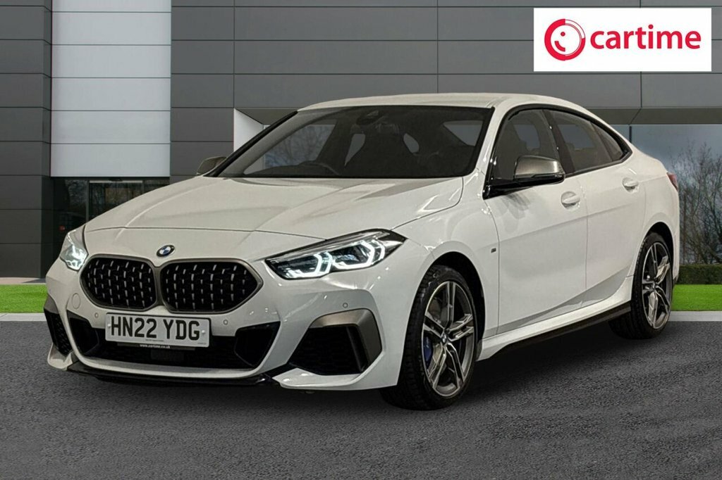 BMW 2 Series Gran Coupe Saloon HN22YDG White #6