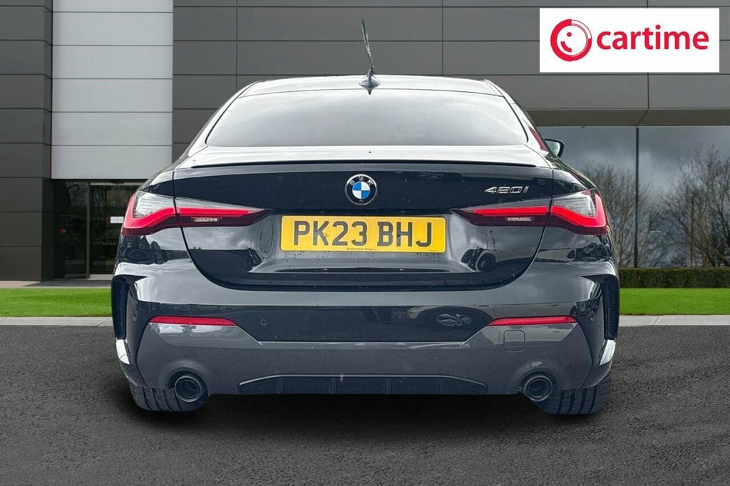 BMW 4 Series Gran Coupe 2L M Sport PK23BHJ Black #5