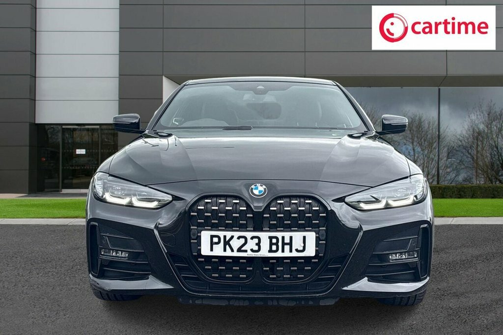 BMW 4 Series Gran Coupe 2L M Sport PK23BHJ Black #4
