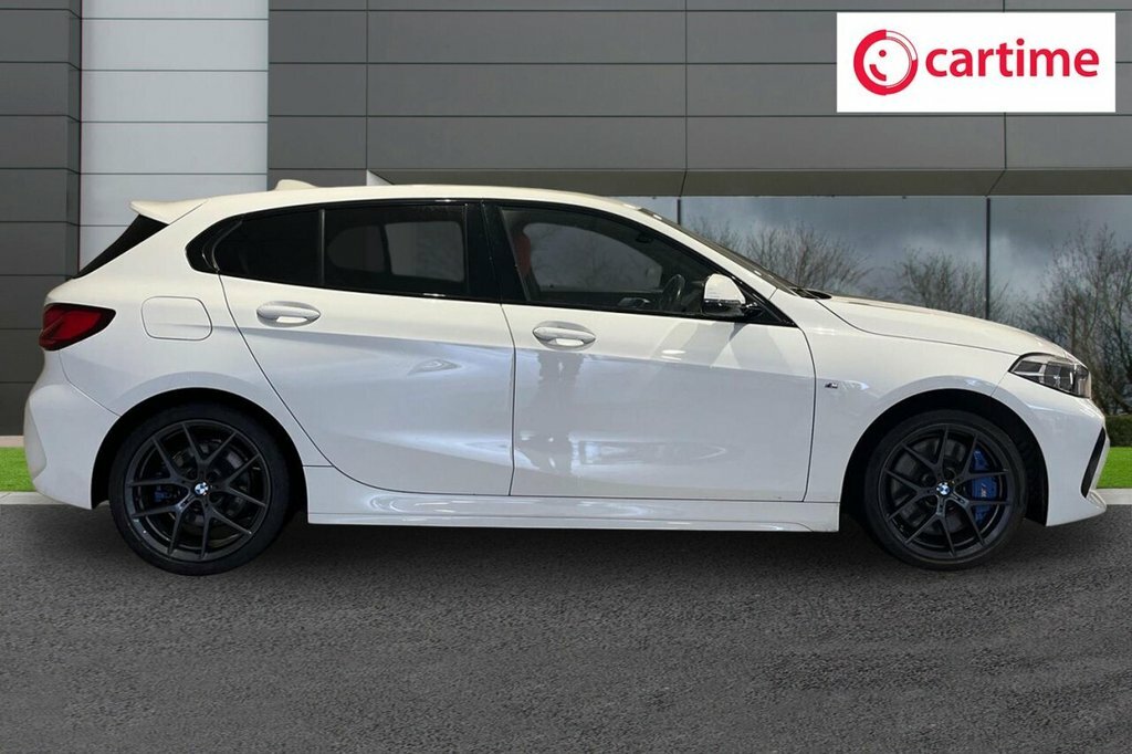 BMW 1 Series 2L M Sport YG22VEB White #2