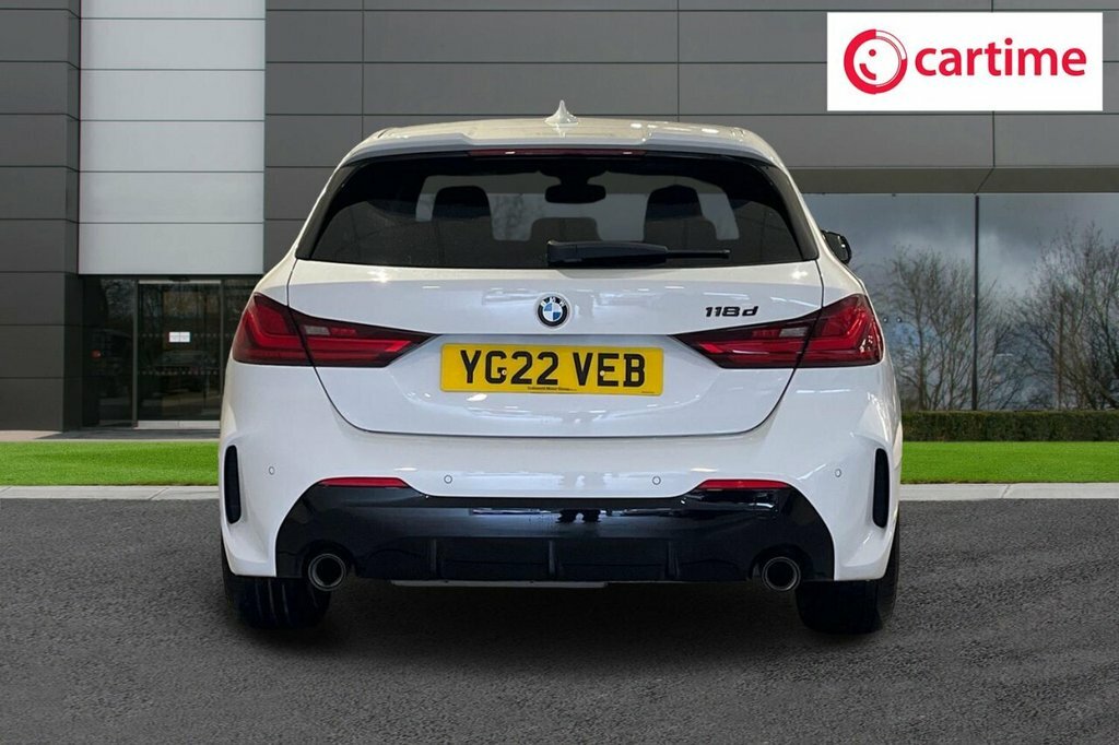 BMW 1 Series 2L M Sport YG22VEB White #5