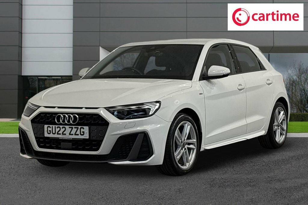Audi A1 1L S Line GU22ZZG White #6